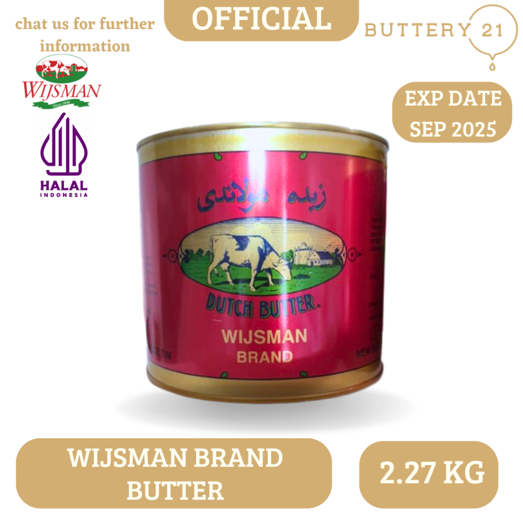 WIJSMAN BRAND BUTTER 2270 GR/WIJSMAN BRAND BUTTER SALTED 2,270 KG/BUTTER SALTED 2,270 KG