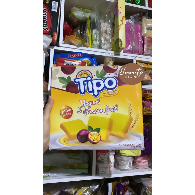 

Tipo Vietnam Cream Egg Cookies Yogurt x Passion Fruit ECER