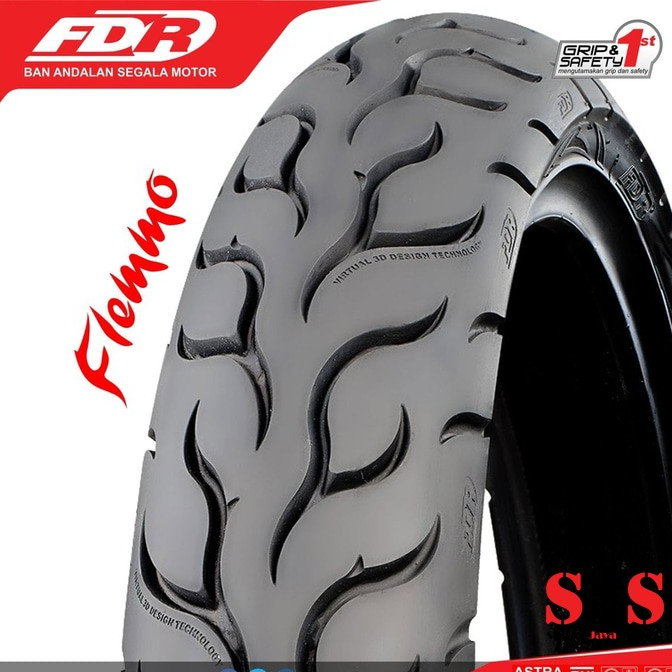 Ban Luar Federal FDR 90-80-17 300-17 90-80 300 Ring 17 Tubetype Motor Bebek Flemmo