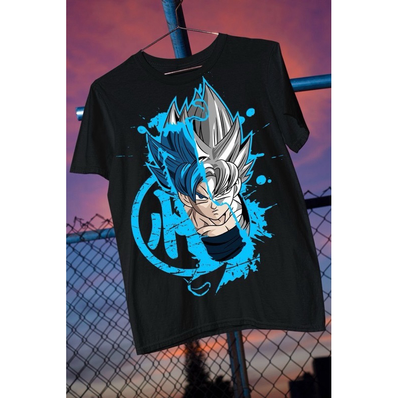 Kaos cewek cowok couple keluarga dragon ball goku conan