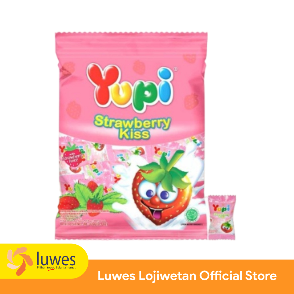 

PERMEN YUPI STRAWBERRY KISS 110gr