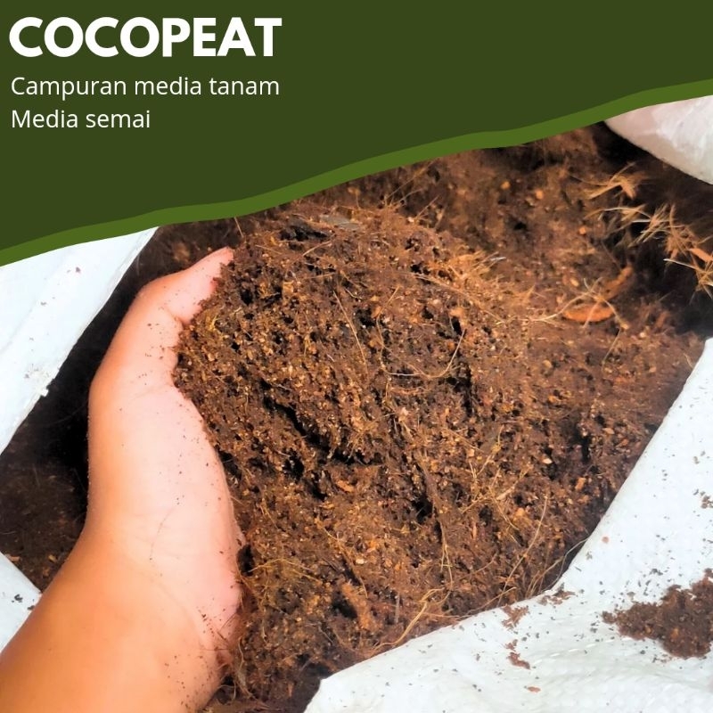 Cocopeat kasar sabut kelapa untuk media tanam