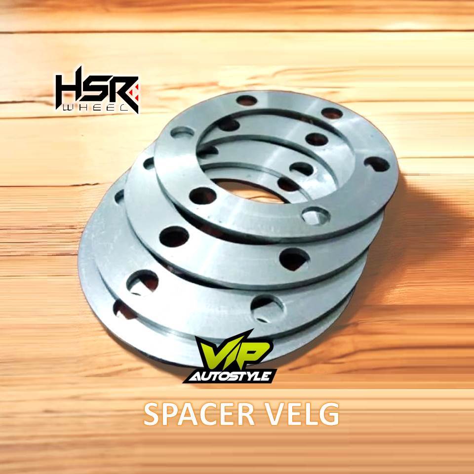 Spacer Velg Mobil lubang 6 tebal 5mm HSR Spiser murah