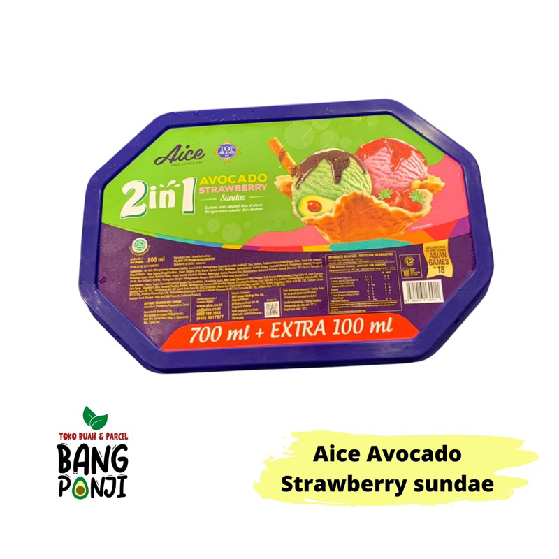 

Alpukat Bang Panji- aice sundee 800ml