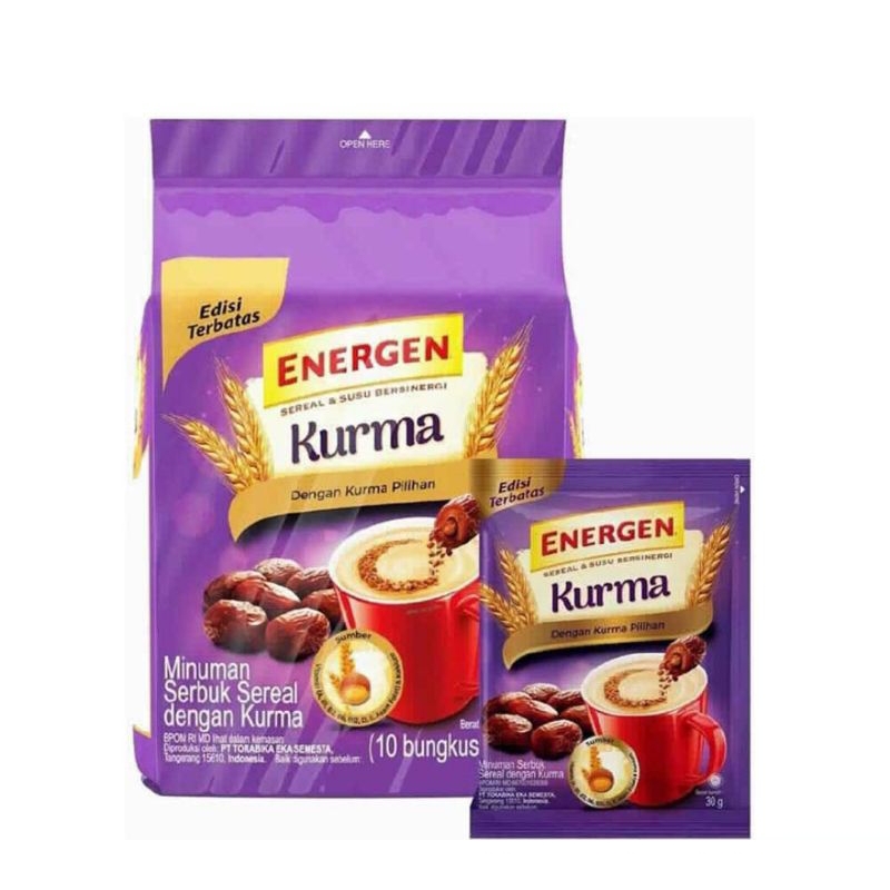 

energen kurma 10 x 30g