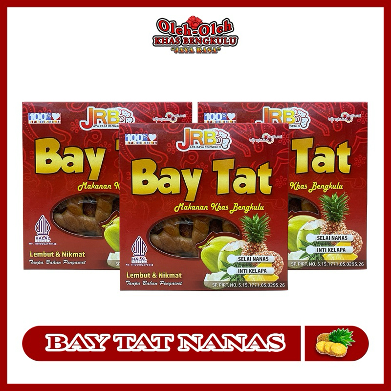 

BAY TAT RASA NANAS / MEREK JAYA RASA - TERBAIK DI BENGKULU / OLEH OLEH KHAS BENGKULU / MAKANAN KHAS BENGKULU