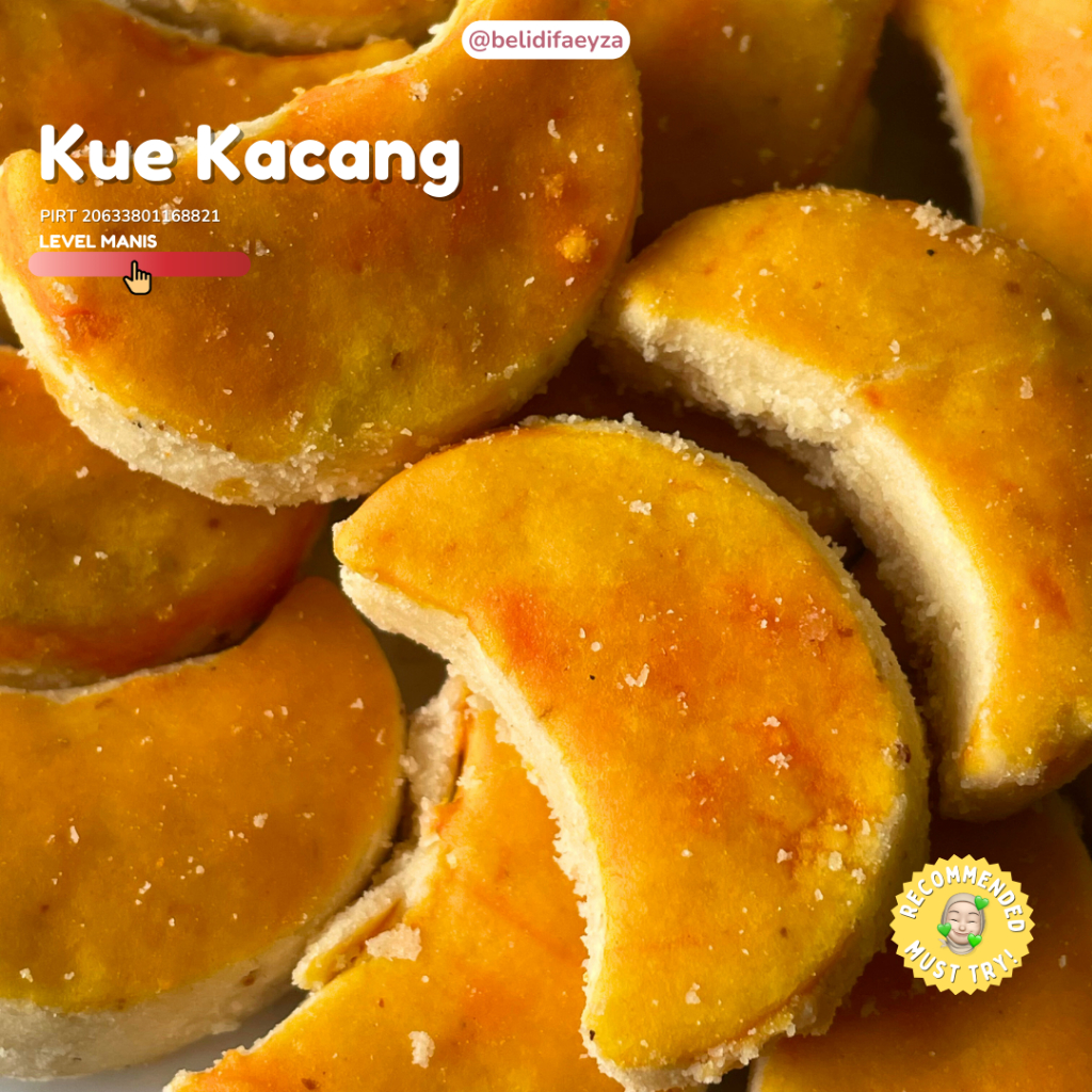 

[] Kue Kacang Bulan - Roti Kue Kering Cemilan Manis Cookies Murah Hampers Khas Jogja Jawa Tengah