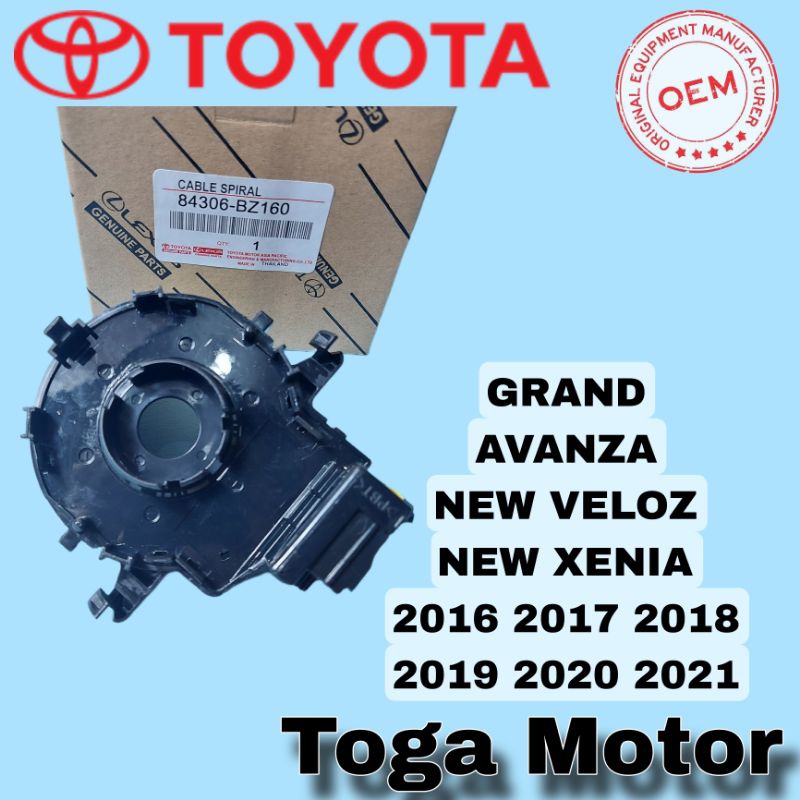 Kabel Spiral Klakson Airbag Grand Avanza Xenia Veloz 2016 2017 2018 2019 2020 2021