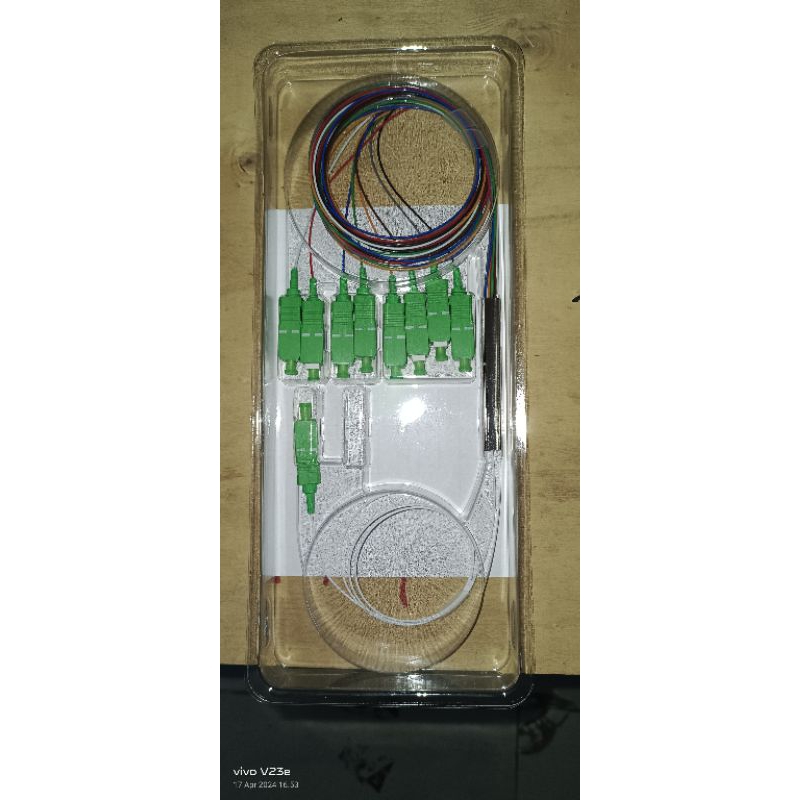 Splitter ratio 8 way APC