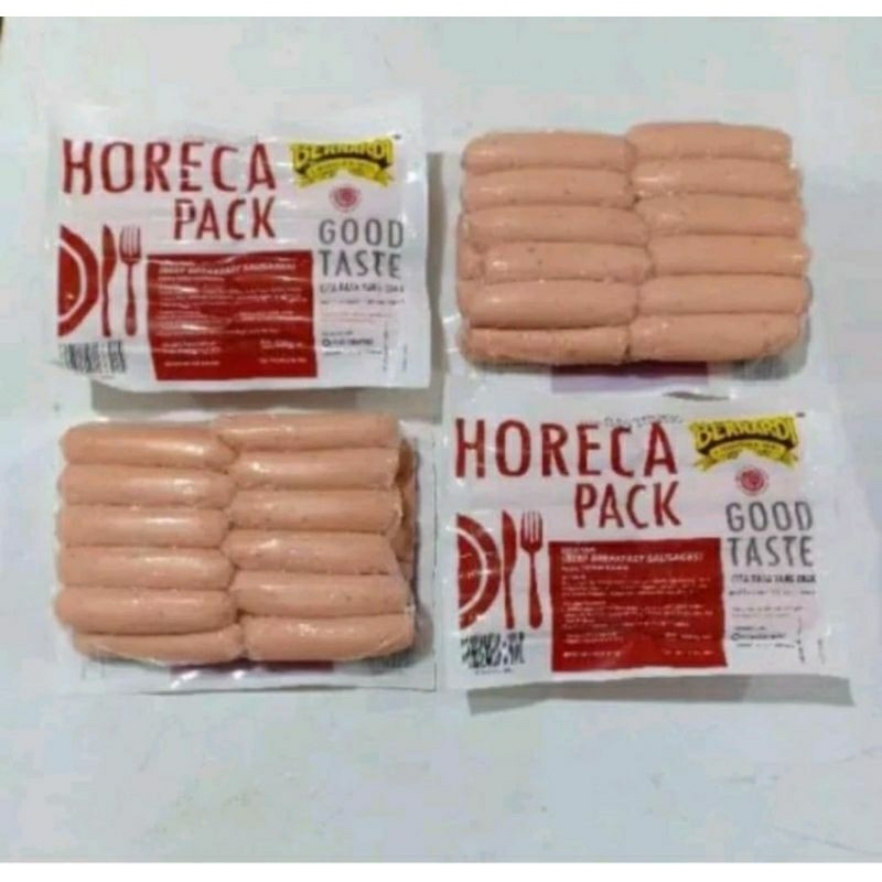 

Sosis Bernardi Horeca pack beef Breakfast Sausages VP 500gr