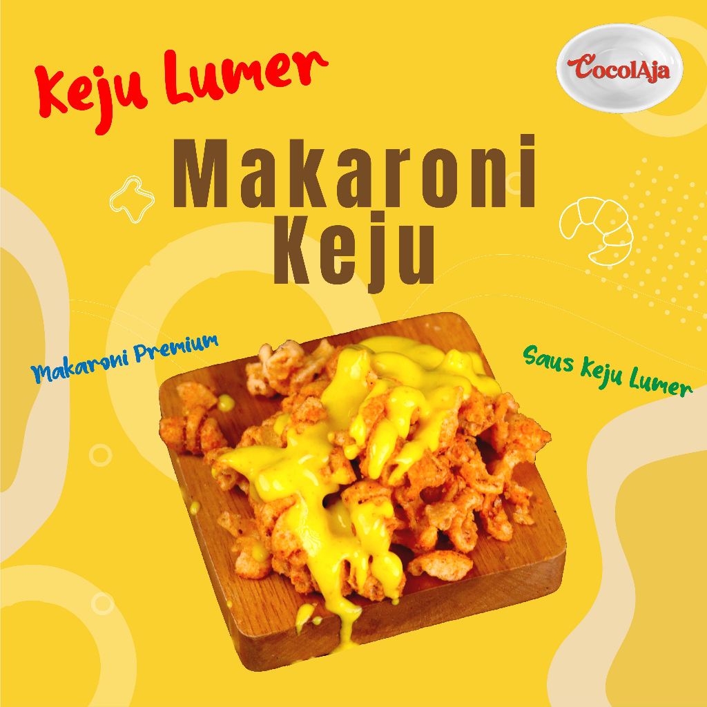 

CocolAja Makaroni Keju Lumer | cemilan cheese snack keju
