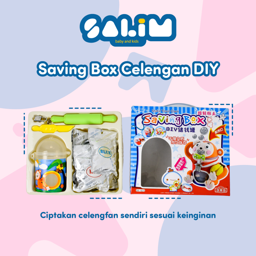 Saving Box DIY | Celengan DIY