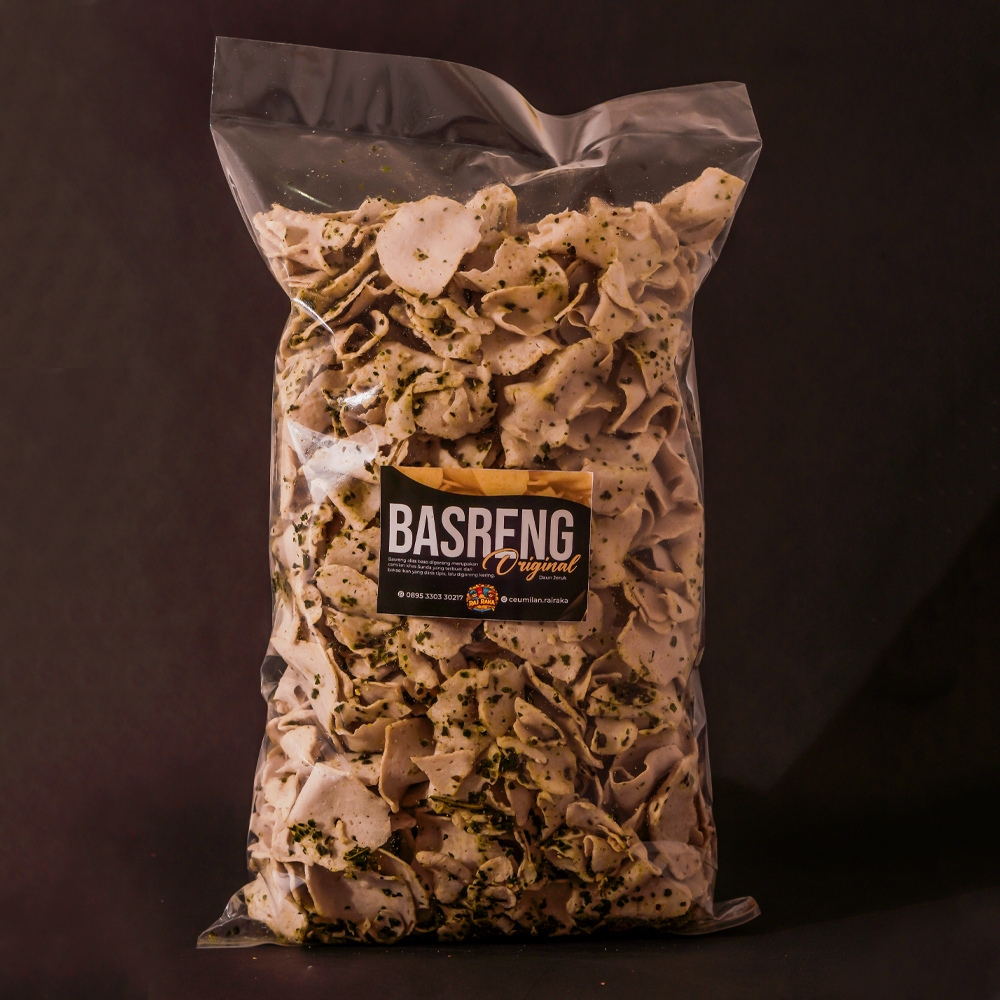 

BASRENG ORIGINAL DAUN JERUK / KERIPIK BASRENG - 1 KG