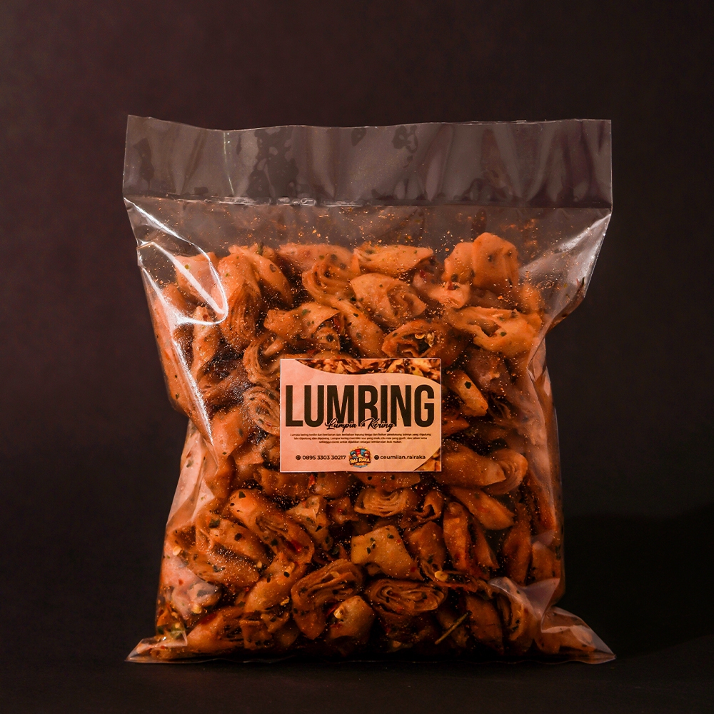 

LUMRING PEDAS DAUN JERUK / LUMPIA KERING - 250 GRAM