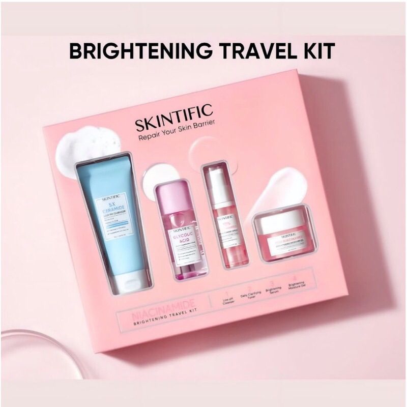 Skintific Travel Size Paket Pink