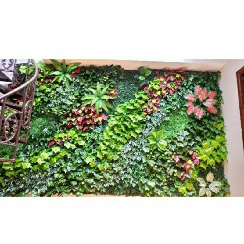 vertical garden artificial taman vertical sintetis