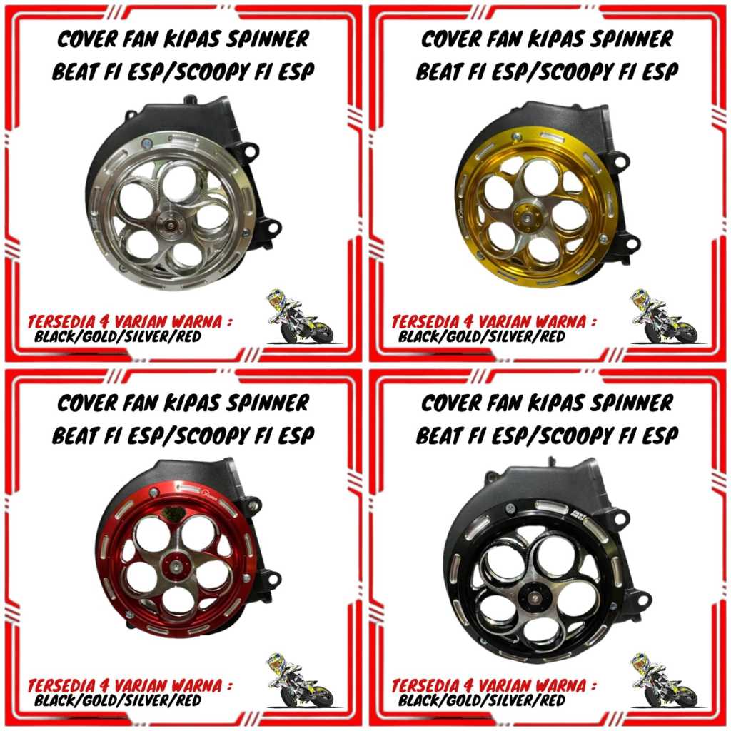 cover kipas spinner Beat fi esp scoopy fi esp vario110 fi esp cover fan kipas spinner muter dan tutu