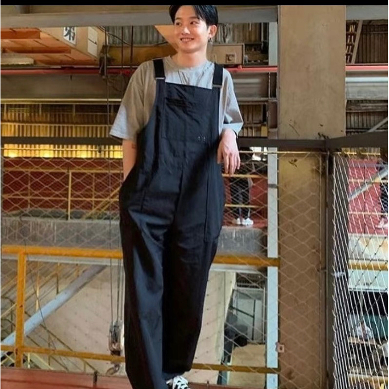 OVERALL JUMPSUIT CARGO| JUMPSUIT KOREA STYLE| CARGO WANITA