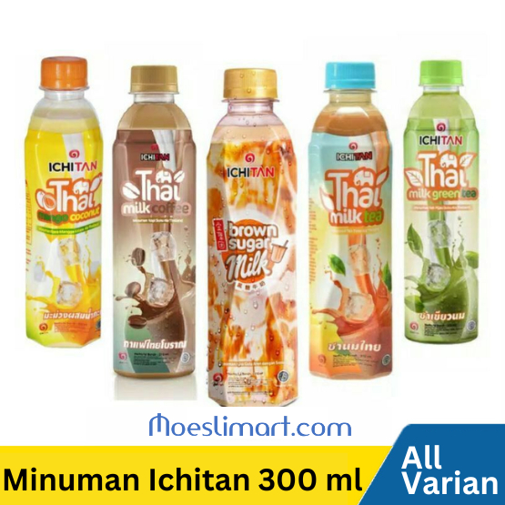 

Ichitan Brown Sugar Milk / Thai Milk Tea / Thai Milk Coffe / Thai Milk Green Tea