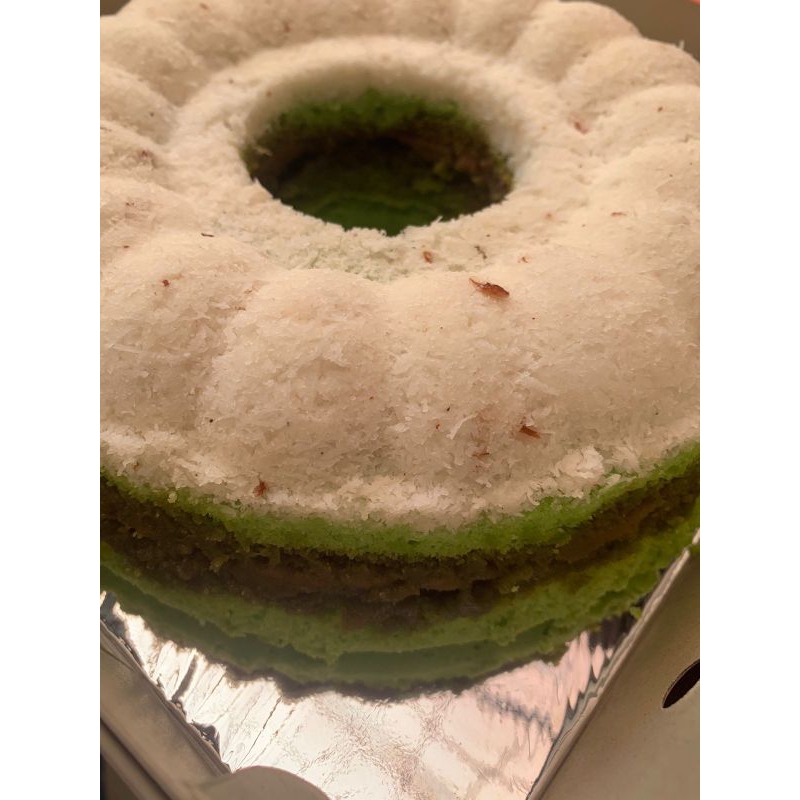 

kue bolu putu ayu gula merah jumbo