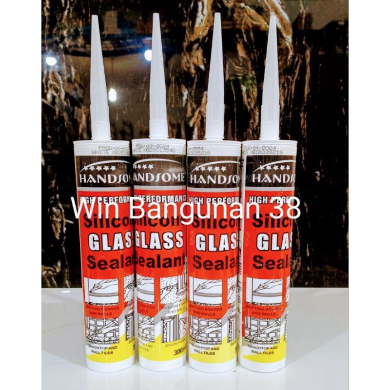 Lem Kaca Botol Clear White Black/Lem Sealent Botol/Lem Kaca Botol/Lem Silicone Kaca/Lem Atap Kanopi/