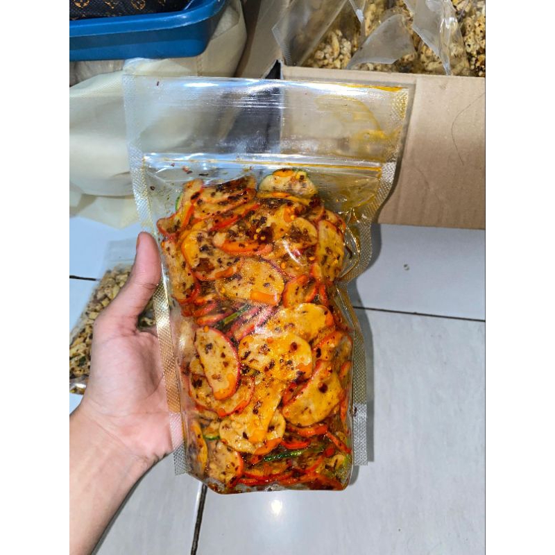 

KERIPIK SEBLAK BANTAT 250GRAM BY DAFAMIL