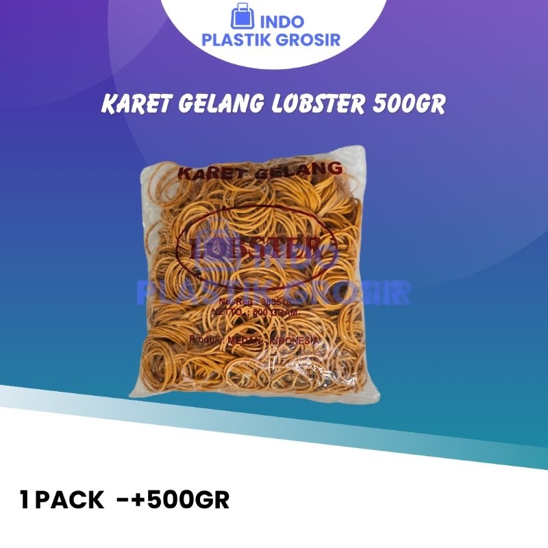 

Karet Gelang Lobster Uk 500 Gr