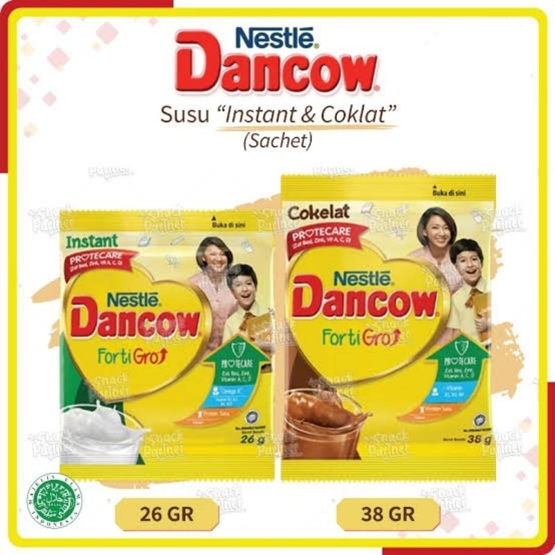 

Susu Dancow Fortigo 10 Sachet