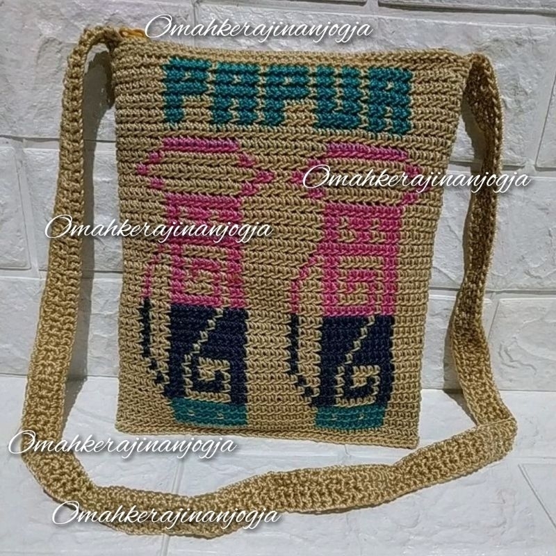 Bisa Cod Tas Noken , Tas Rajut , Tas Papua , Noken Papua