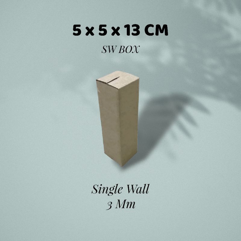 

Kardus Ukuran 5x5x13 CM Box untuk packing ST