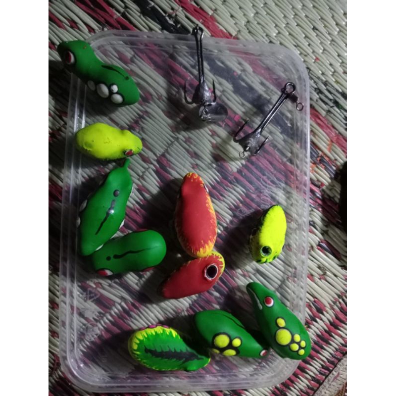 Softfrog Kodok umpan tiruan