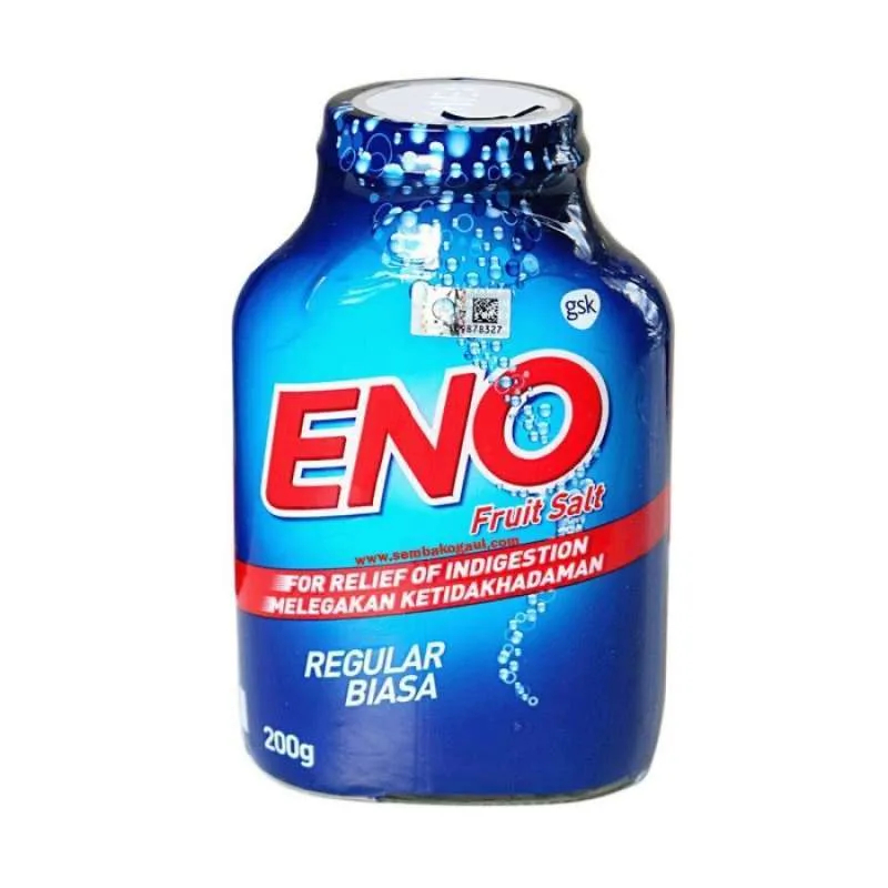 

Eno Fruit Salt Reguler 200gr Eno Original Reguler Biasa