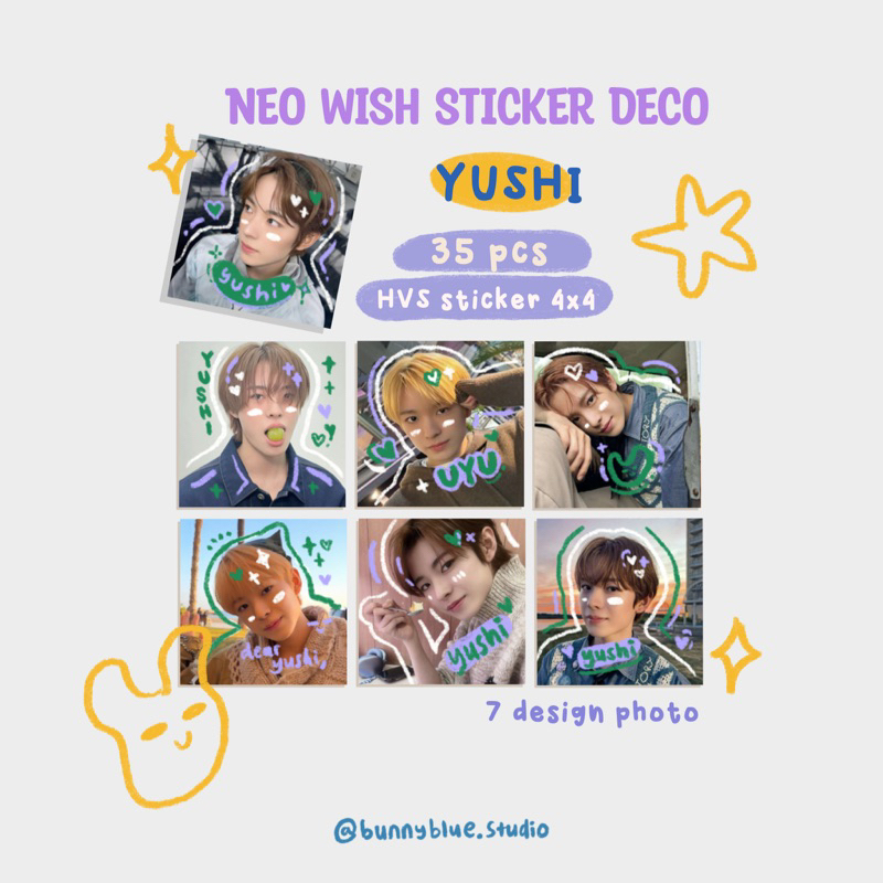 

NCT Wish Sticker Deco 35pcs