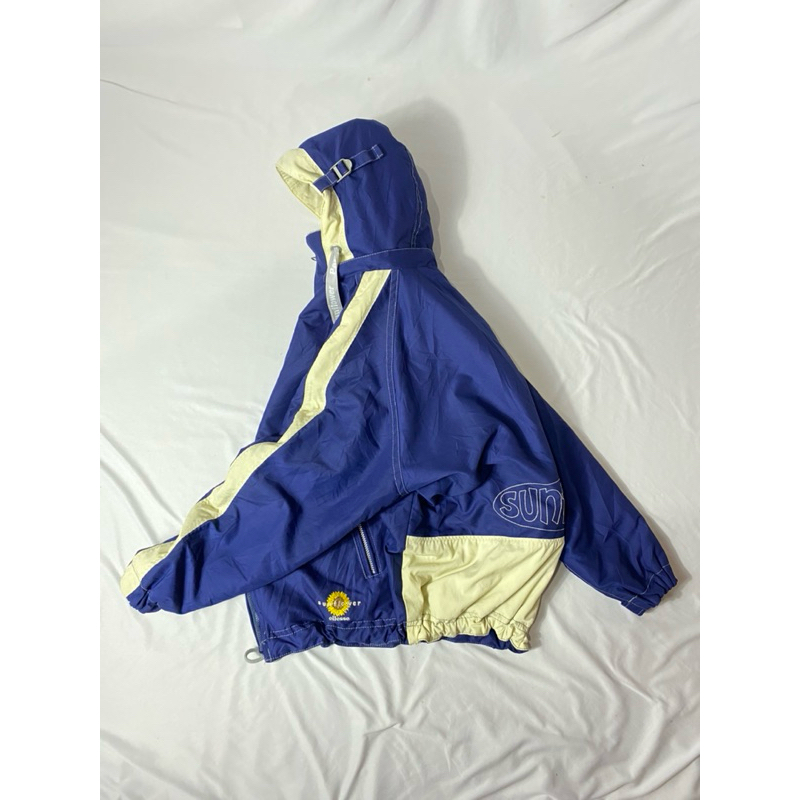 Jaket Ellesse Sunflower FullBordir Gorpcore sz L Afr173