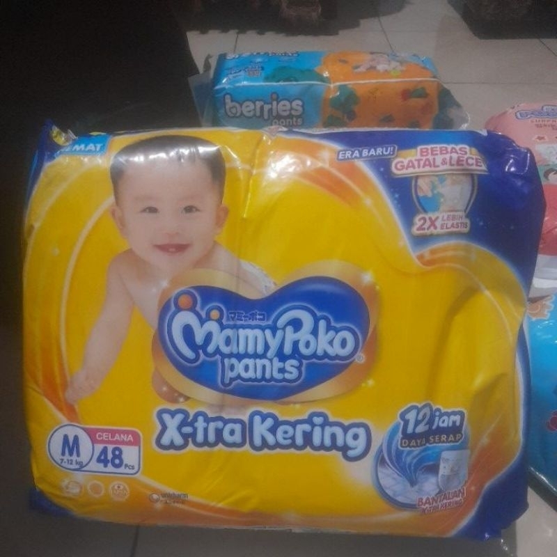 pampers mamypoko pants M48pcs