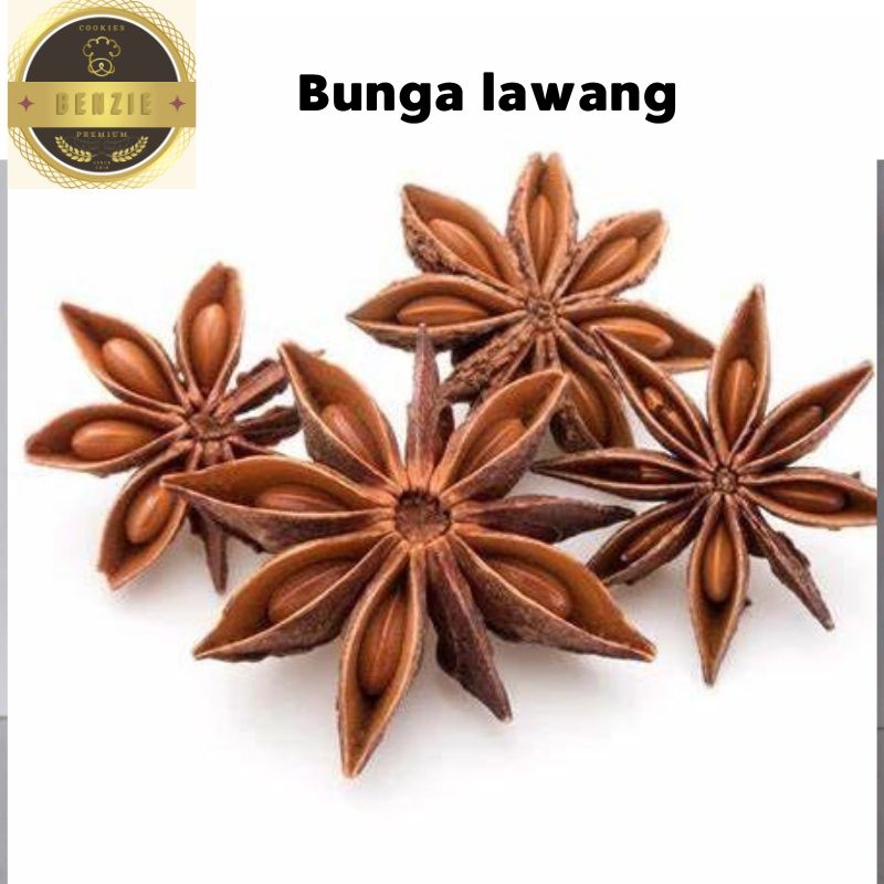 

Bunga lawang kering / pekak 100gr / star anise