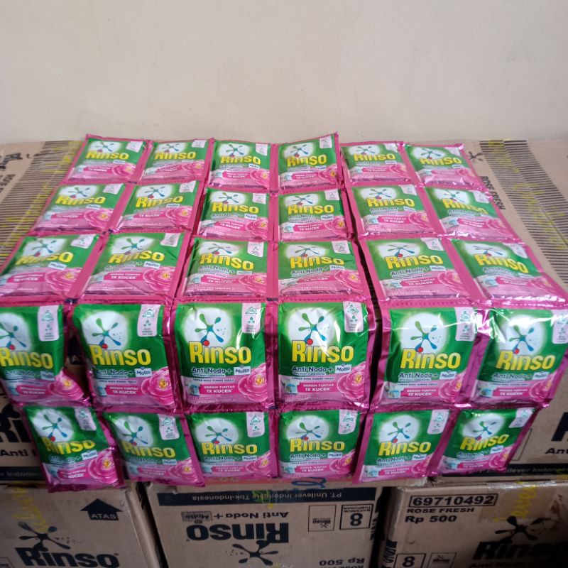36 PCS rinso cair kemasan renceng termurah