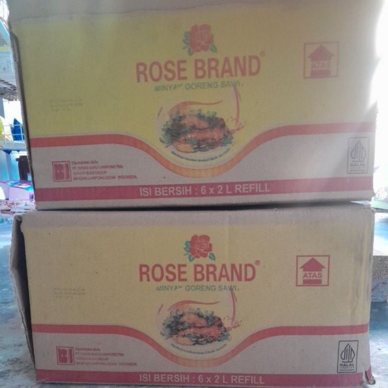 

minyak kelapa rose brand rosebrand 2L 1 dus 1 karton