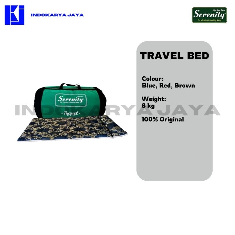 ELITE SERENITY Travel Bed, kasur lipat/kasur murah/kasur rumah