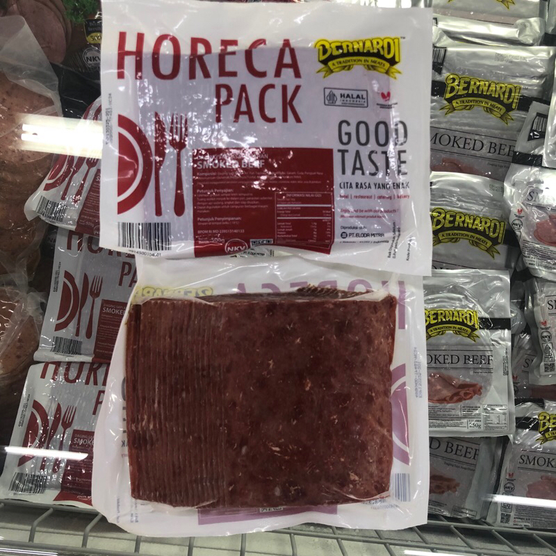 

Bernardi Horeca Smoked Beef Kotak Block 500gr