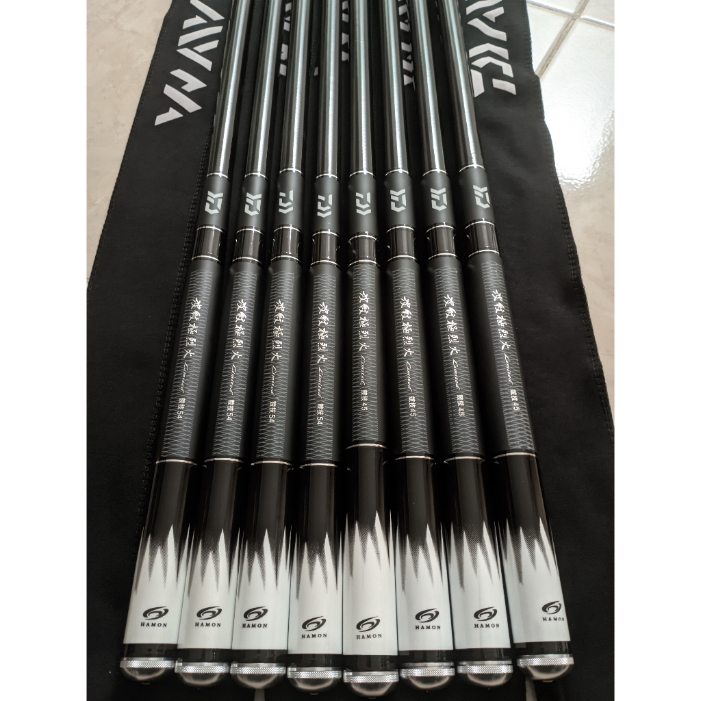 Tegek Daiwa Kyogi Hamon SVF Black 360 450 540 630 Gratis Pipa PVC