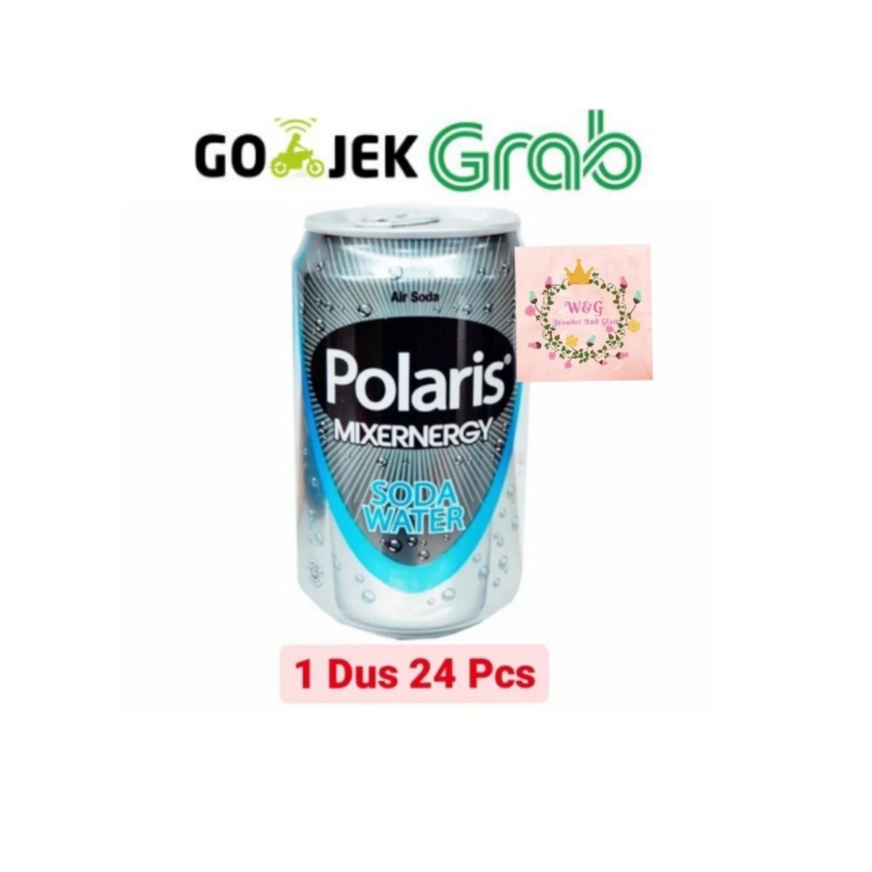 

Polaris Soda Water 330ml | Air Soda Tawar | Sparkling Water 1 Dus 24 Pcs