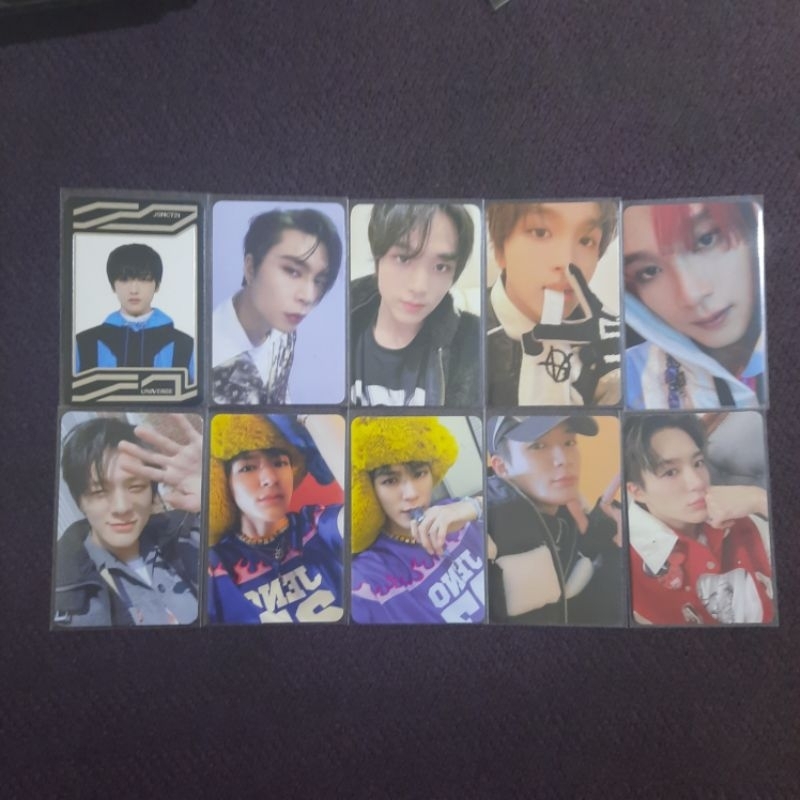 PHOTOCARD HAECHAN NCT DREAM WEYOUNG GLITCH MODE PINK CHRISTMAS