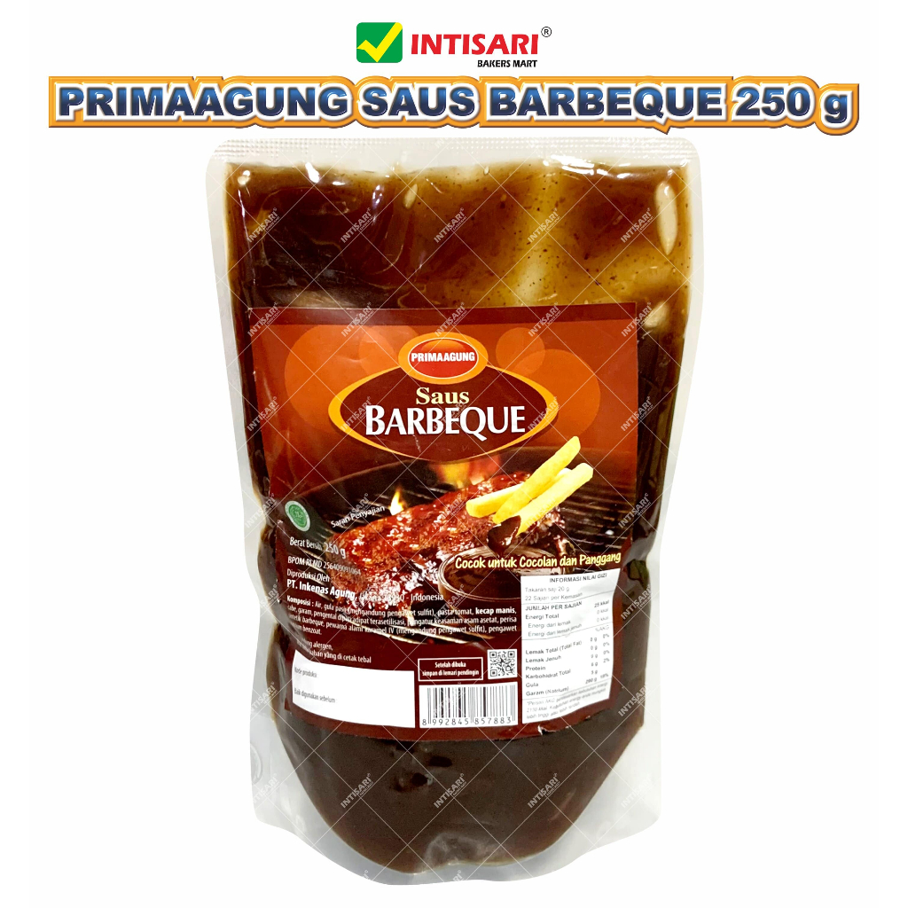 

PRIMAAGUNG SAUS BARBEQUE 250 G