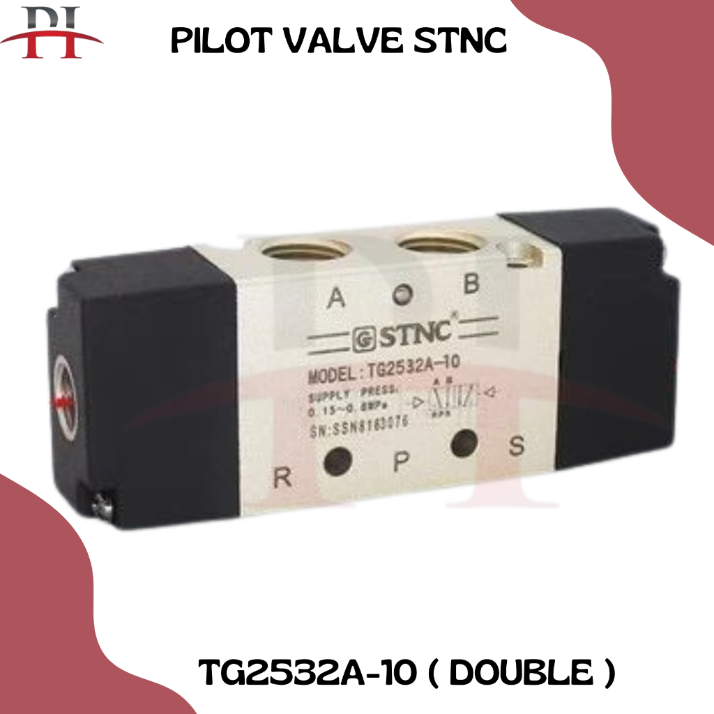 PILOT VALVE 5/2 WAY TG2532A-10 (double) STNC