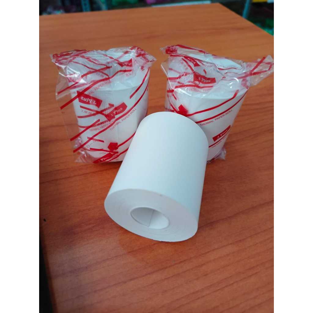 

Kertas Struk Kasir / Kertas Thermal 57 x 50 / Kertas Kasir Thermal J-Plus