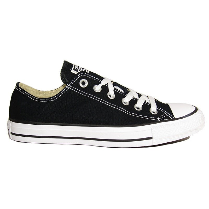 Sepatu Sneakers Casual Unisex Converse Chuck Taylor All Star Ox Black White M9166C