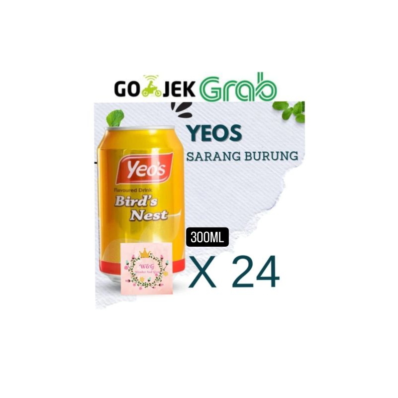 

Yeos Bird Nest Drink Can 300ml | Yeo's Bird Nest 300ml Isi 24 Kaleng