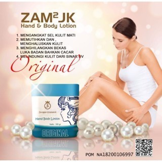 ZAMZAM JK ORIGINAL KEMASAN TERBARU |  Zamzam JK Original Whitening Bodylotion | HB Handbody Zamzam