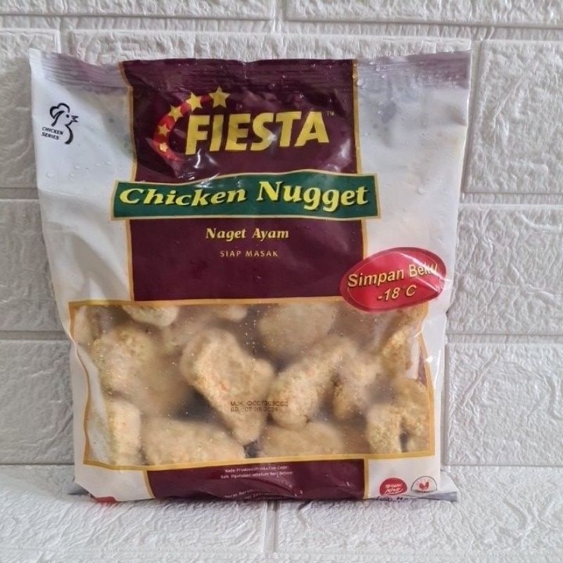 

fiesta chicken nugget 500gr